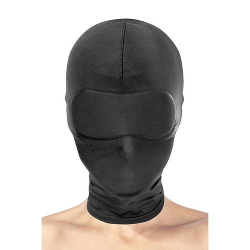 Cagoule bdsm noire - bdsm, en
