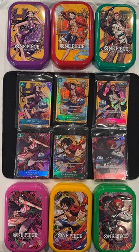 Rare one piece tcg mini - mini, tin