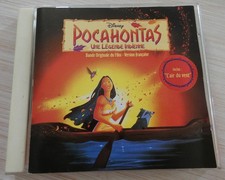 CD DISNEY BANDE ORIGINALE DU FILM VERSION FRANCAISE POCAHONTAS LEGENDE INDIENNE