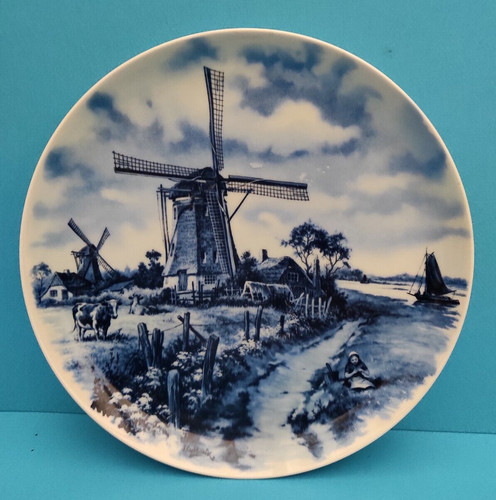 Assiette delft bleu hollande - assiette,, bleu,