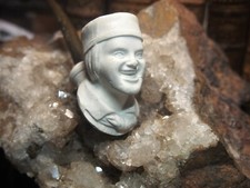  pipe en terre cuite sculptée