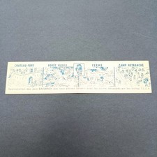 Dépliant ancien Papier