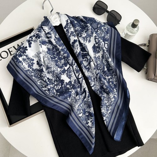 Foulard luxe soie - de, noire