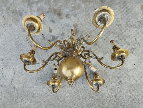 Ancien lustre hollandais - ancien,