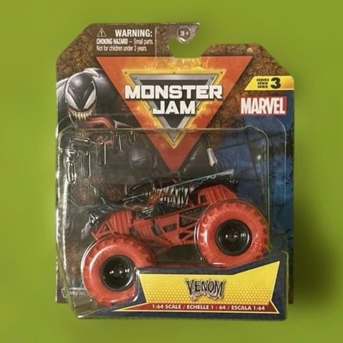 Marvel monster jam venom - marvel,