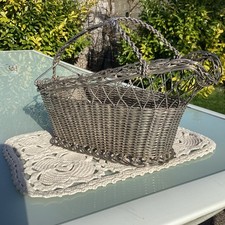 Ancien panier porte-bouteille