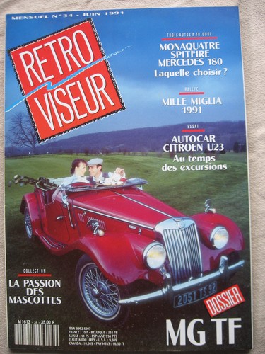 Revue retroviseur mg tf - revue, n°34