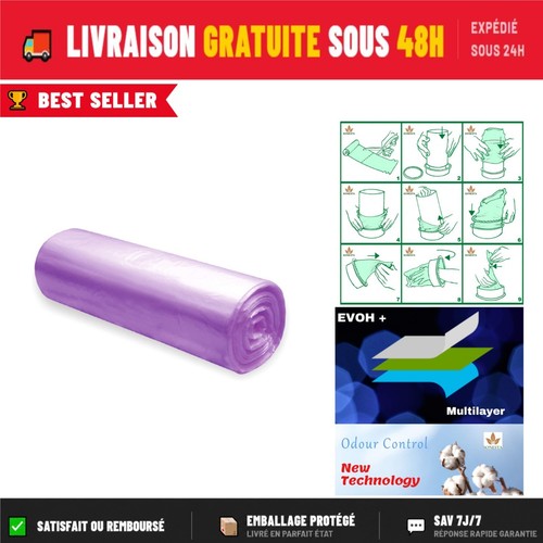 Recharge sac poubelle - , à