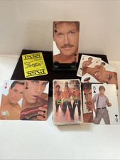Vintage 1982 Chippendales Playing Cards Deck Dancers With Joker & Pass- Complete