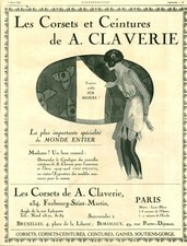 Publicité ancienne gaine