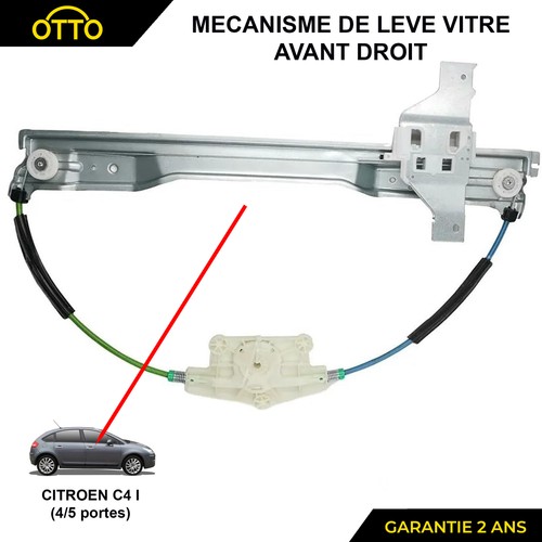 Lève vitre avant droit - lève, pour