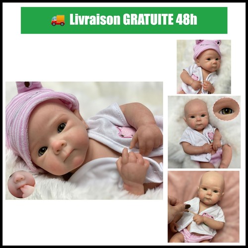 Poupée reborn fille - poupée, cm