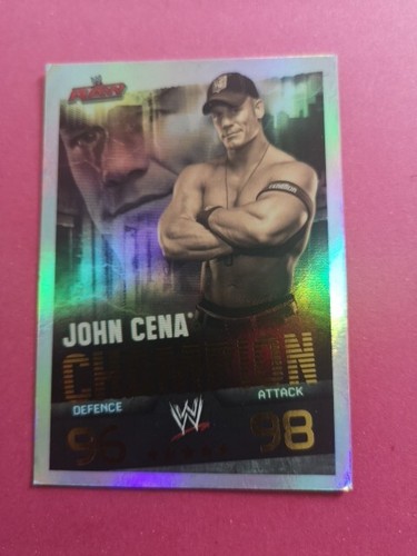 John cena champion foil cartes - foil,