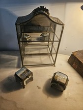 Ensemble 2 boîtes + vitrine