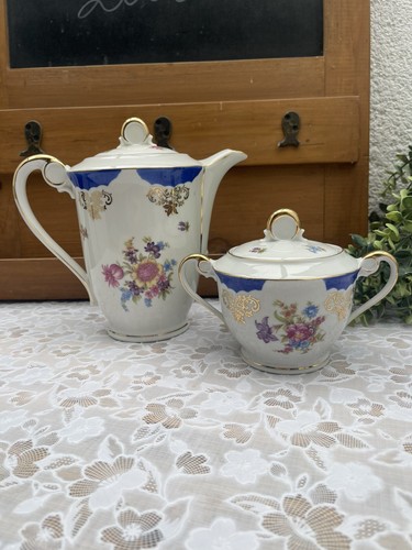 Ancienne cafetière sucrier - ancienne,