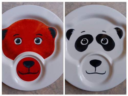 Vintage jolies assiettes - vintage:, 2