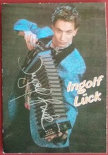 Ingolf Lück Moderator, Komiker autograph signed 4x6" photo