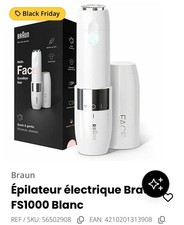 épilateur électrique femme braun 