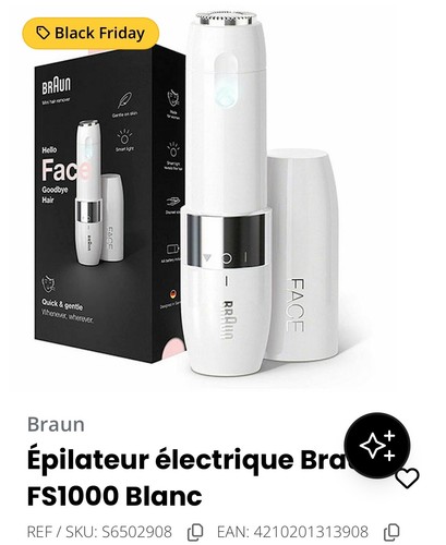épilateur électrique femme