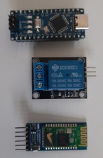 Kit Arduino :  Carte Nano + Module  Bluetooth HC-05 + Relais 5V
