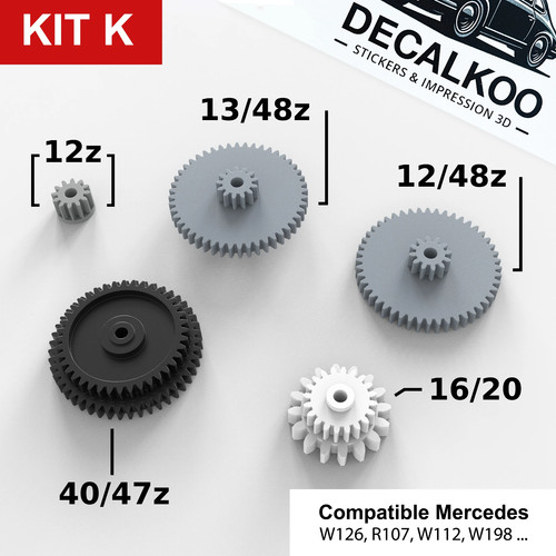 Kit engrenage pignon - [kit,