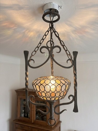 Lustre applique murale - murale, fer