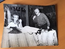 CAROLINE CELLIER and MICHEL SIMON - original press photo 21x27cm