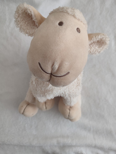 Doudou mouton agneau beige - mouton,
