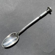 Cuillère à médicaments argent massif poinçon Minerve - 53g