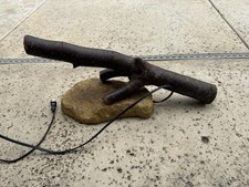 ?RARE Exo Terra Lrg Electric Faux Resin Terrarium Rock Warmer & Branch Reptiles