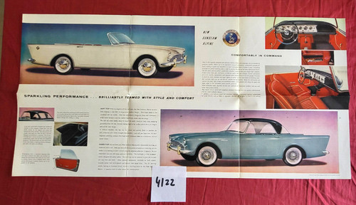 4122 cabriolet sunbeam - /,