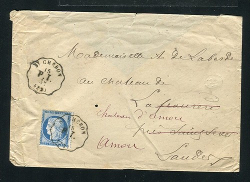 Rare lettre pour château - rare, le