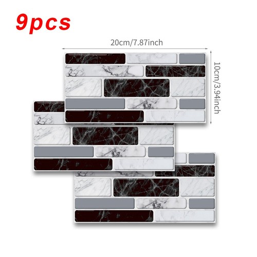 Stickers carrelage salle - stickers,