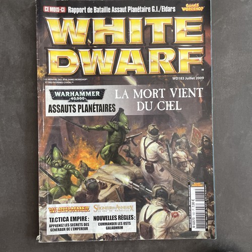 Revue magazine white dwarf - white,