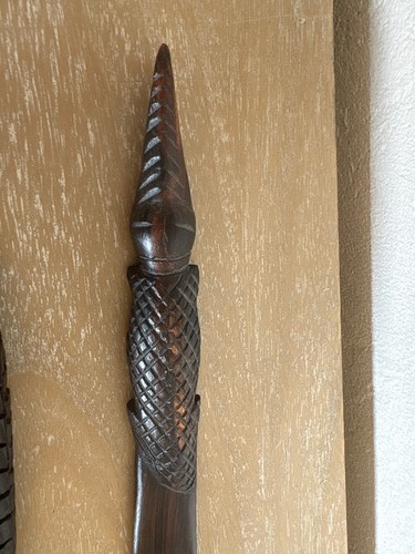 Coupe papier bois ébène - bois, d'ébène