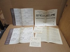 GRANDS MAGASINS TOUT POUR L'ENFANT TOULOUSE diverses publicités lits landaus