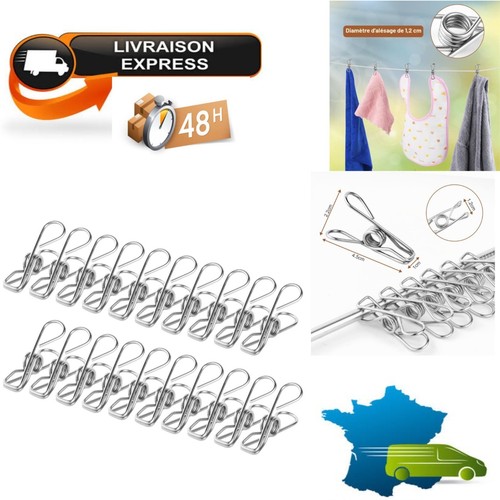 Vicloon pinces linge - à, acier