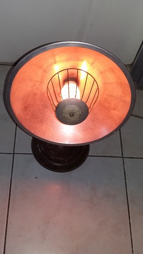 Ancienne lampe chauffage - lampe,