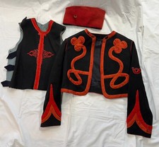 MILITARIA ENSEMBLE DE ZOUAVE BOLERO GILET CHECIA