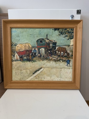 Tableau huile sur toile - huile,