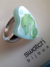 Swatch: Bague "Pacificus" (JRD039) - Hippocampe - *Neuf / Top-Rareté!*