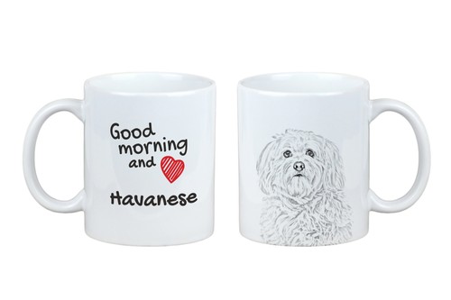 Bichon havanais tasse avec