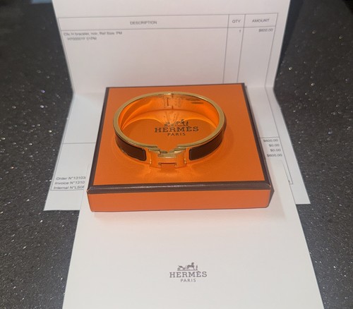 Hermès clic enamel - hermès, h