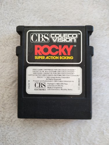 Cbs colecovision rocky - colecovision,