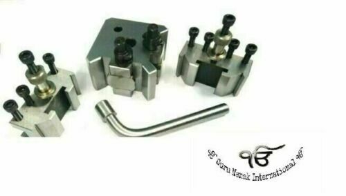 Quick change toolpost set - change, 3