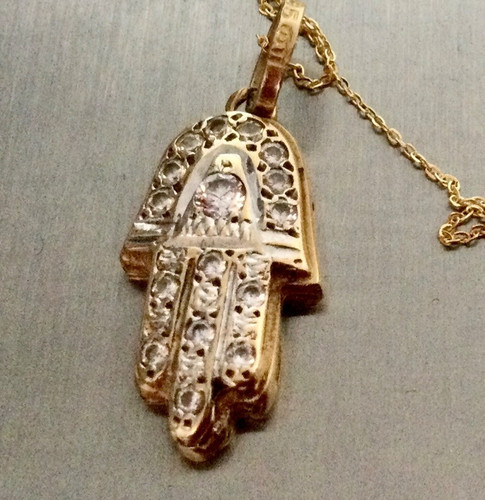 Pendentif massif 14k - pendentif,