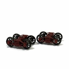 2 bogies Diamond brun UIC