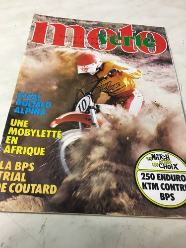 Moto verte 1978 bultaco - moto,
