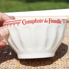 Lunch bowl / family counter for Linvosges / red checkerboard model