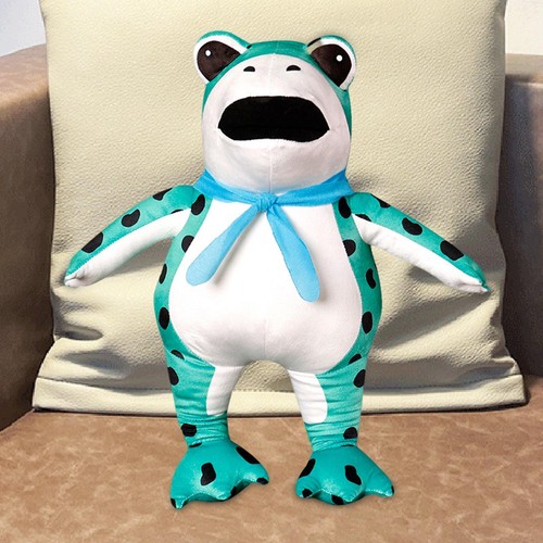 Peluche grenouille animal - peluche,
